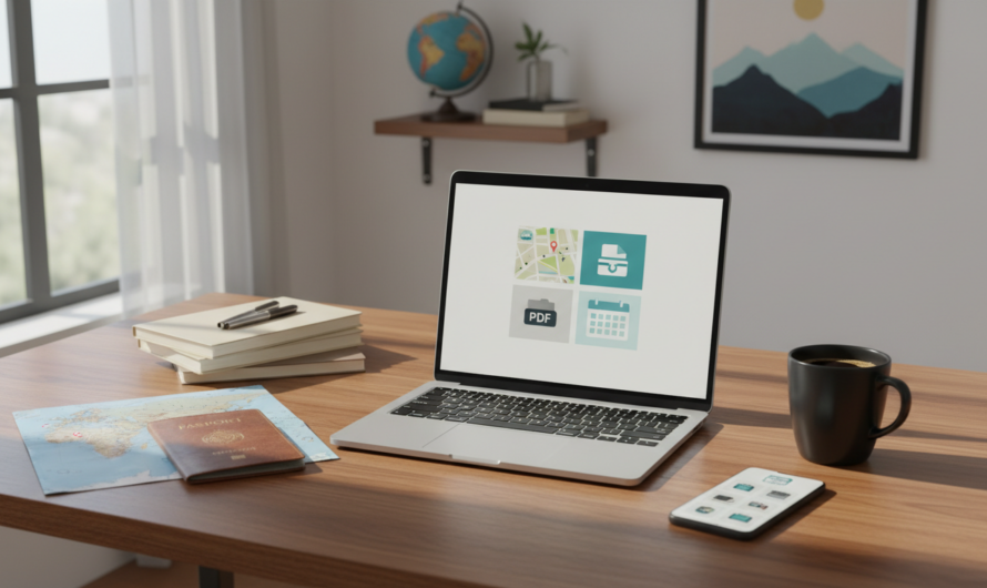 Préparer un voyage sans stress : 10 outils en ligne gratuits pour convertir, éditer et organiser
